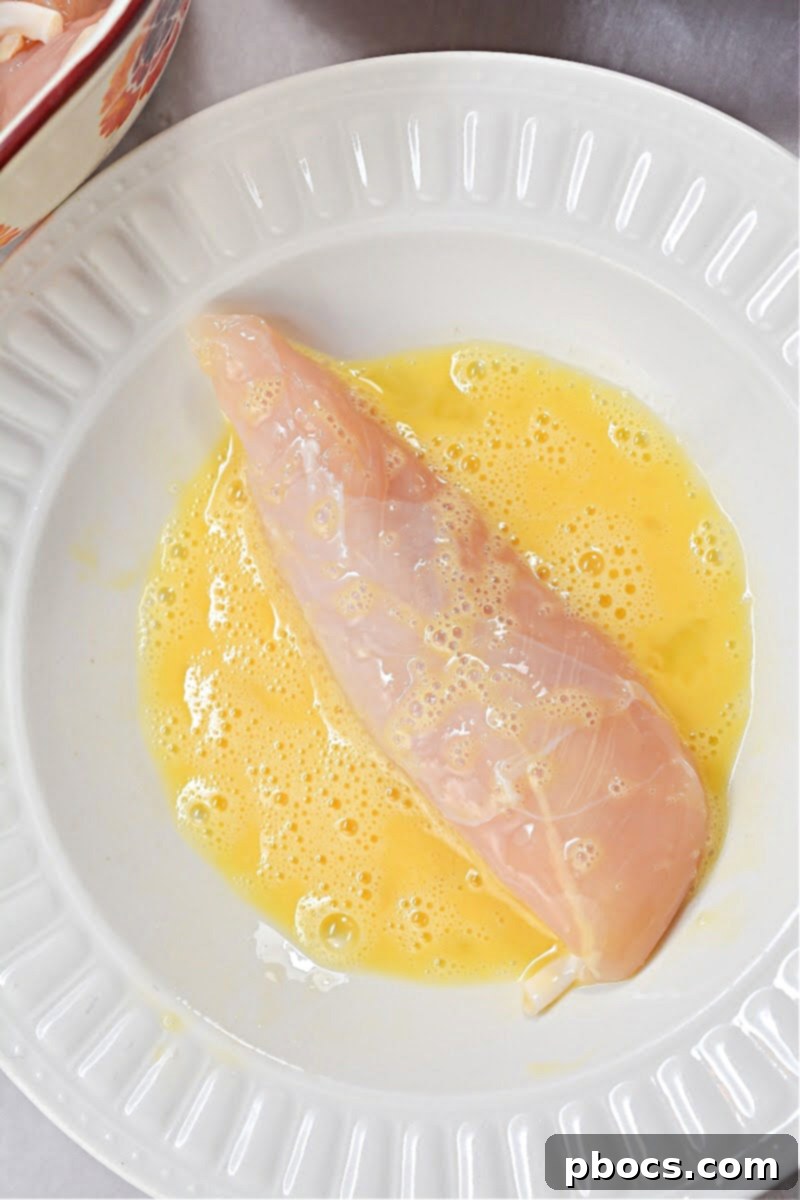 Crispy Keto Cajun Air Fryer Chicken Strips - prep image 3