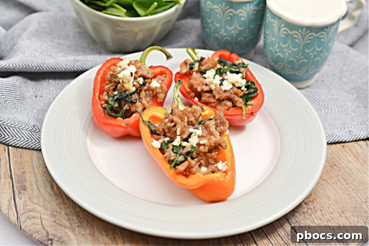 Hearty Keto Sausage Stuffed Bell Peppers 3 Versatile Keto Stuffed Peppers - Perfect for any meal