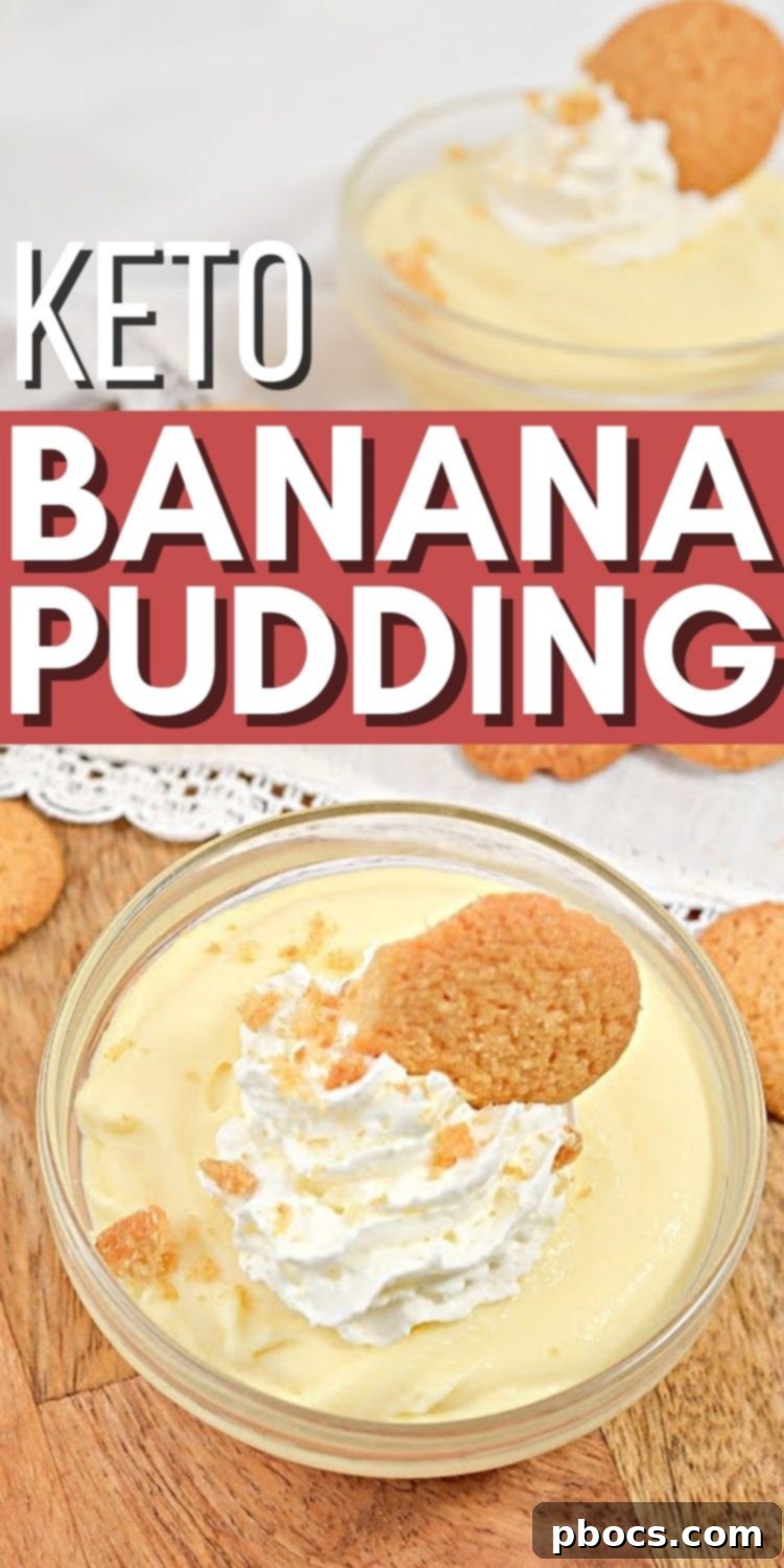 Keto Banana Pudding
