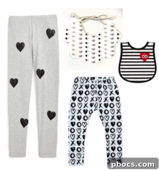 Heart Themed Clothing for Valentine's Day