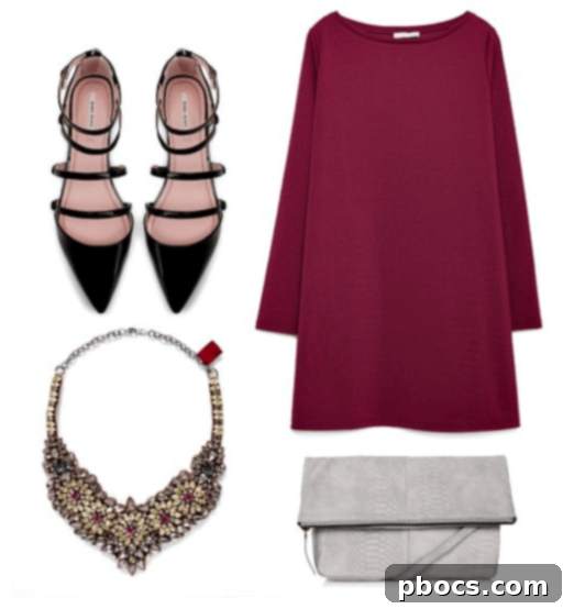 Stylish Ways to Wear Burgundy Outfits