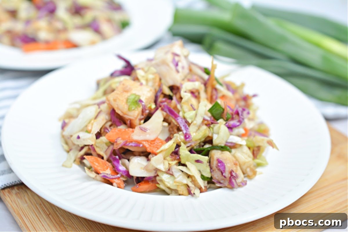 Keto Asian Chicken Chopped Salad