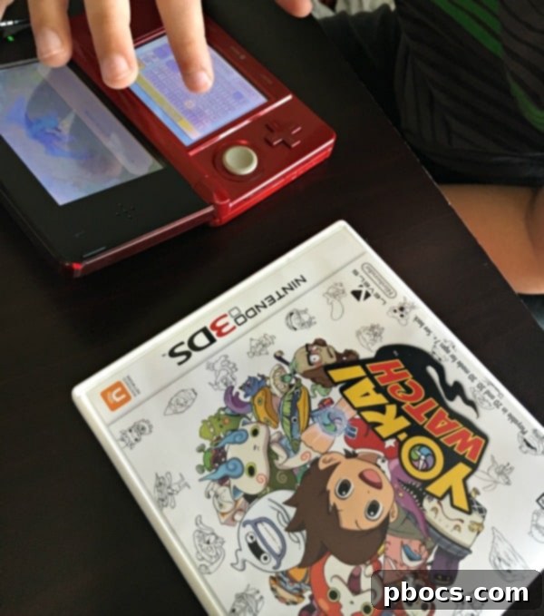 Enter to Win a Nintendo Yo-Kai Watch Game 5 Discover the charm and humor of Nintendo Yo-Kai Watch. This 3DS family game inspires creativity, as kids like Robert love to draw its adorable Yo-Kai characters.