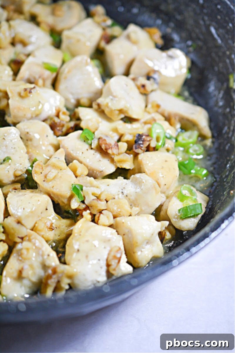 Walnut Chicken Stir Fry (Keto & Sugar-Free)