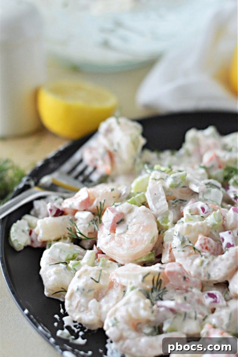 Velvety Keto Shrimp Salad 4 Keto Creamy Shrimp Salad