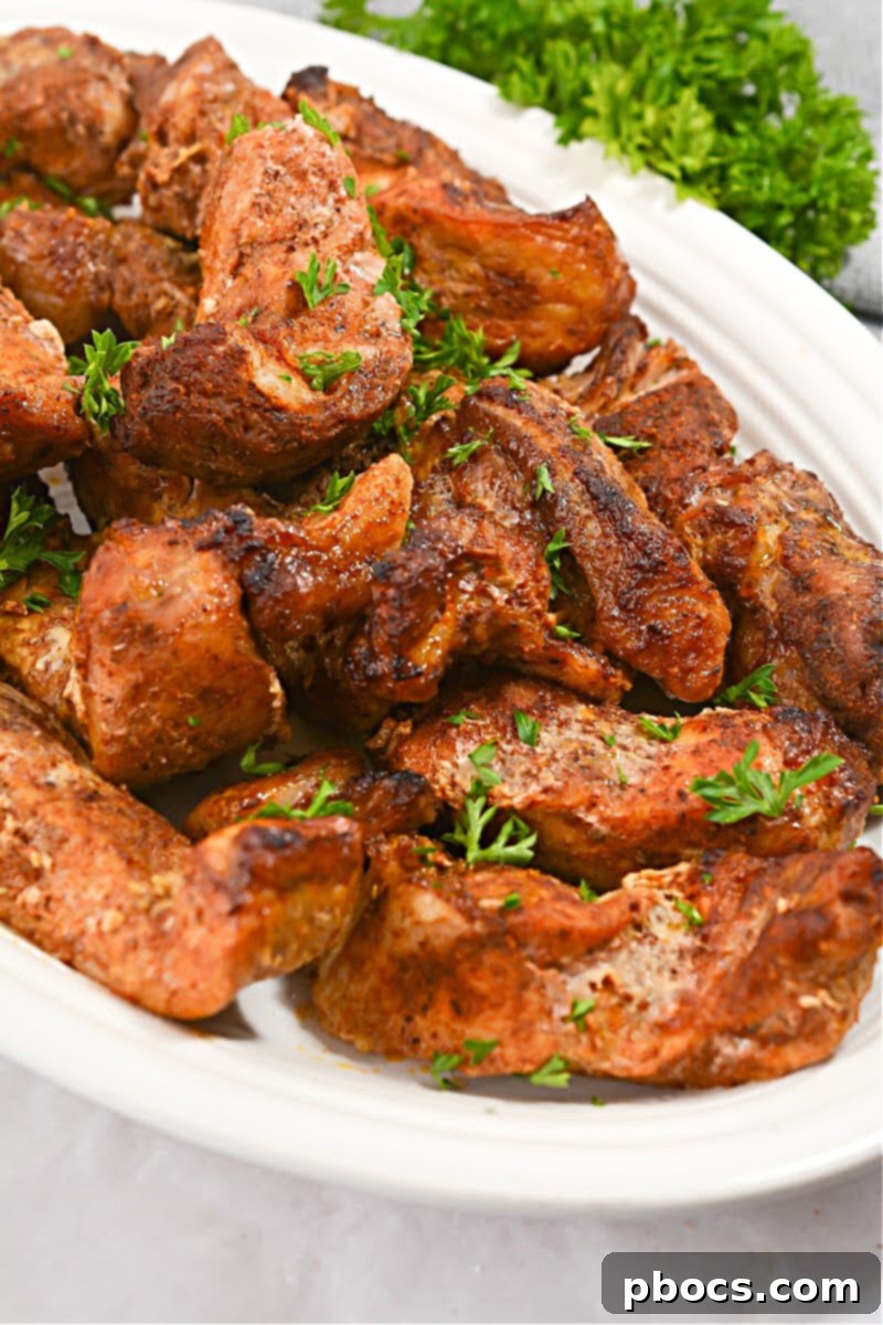 Cajun Keto Oven Ribs 2 Tender Keto Cajun Baked Pork Ribs, slowly cooked to perfection