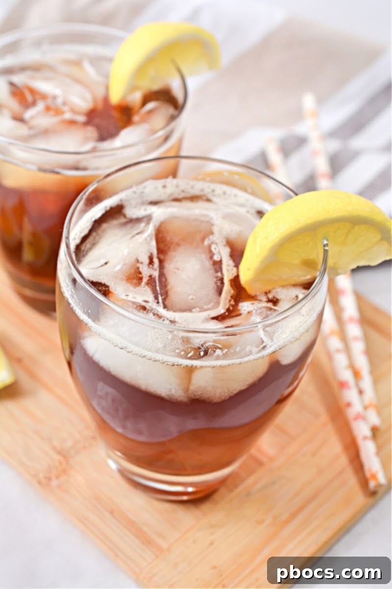 Keto Sweet Tea, a refreshing sugar-free beverage perfect for the ketogenic diet.