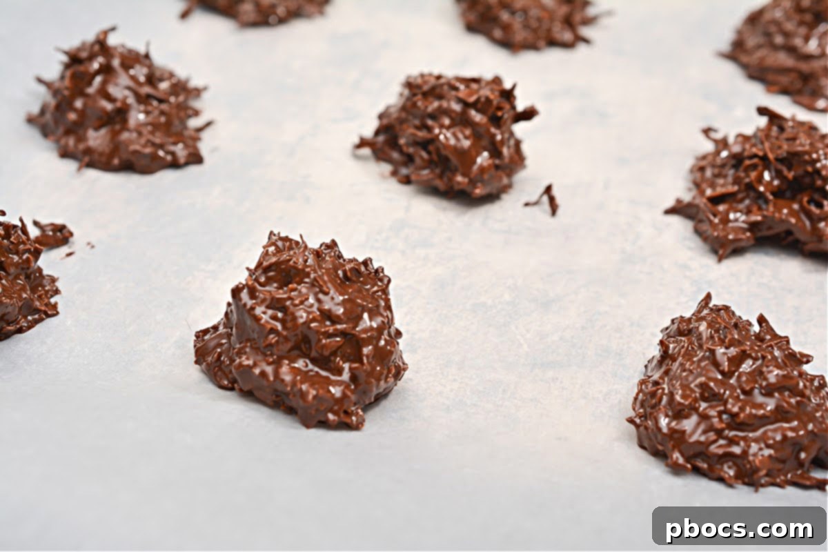 Scooping Coconut Keto Clusters