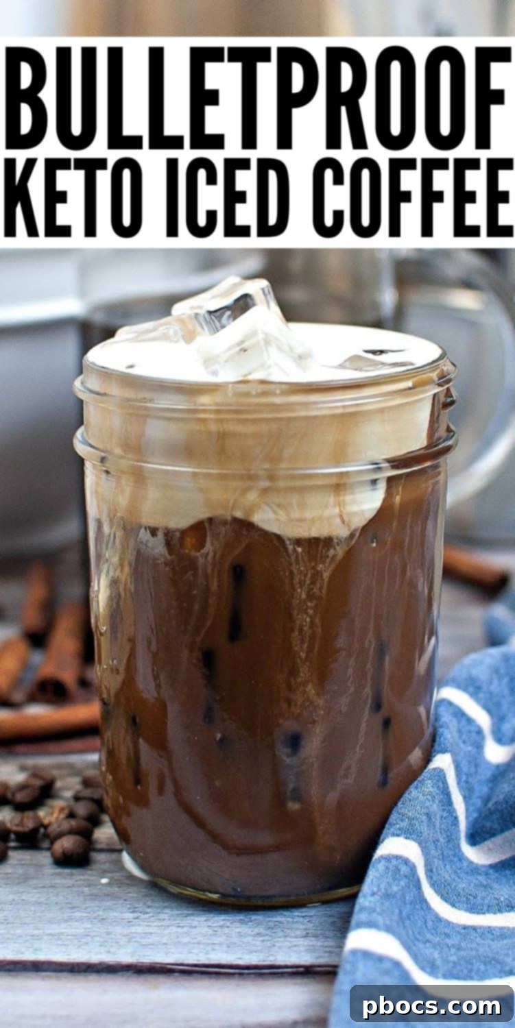 Keto Iced Bulletproof Coffee