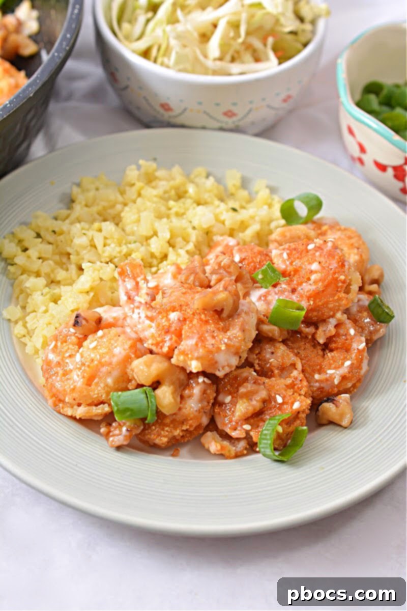 Keto Golden Honey Walnut Shrimp 5 Keto Honey Walnut Shrimp