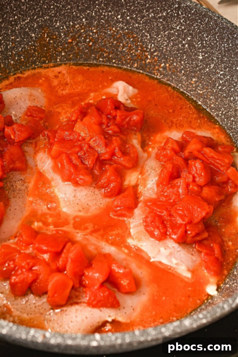 Keto Bruschetta Chicken Skillet