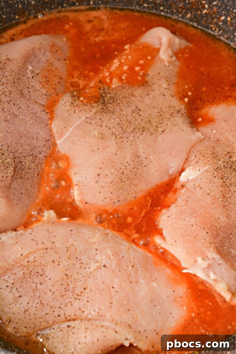 Keto Bruschetta Chicken Skillet