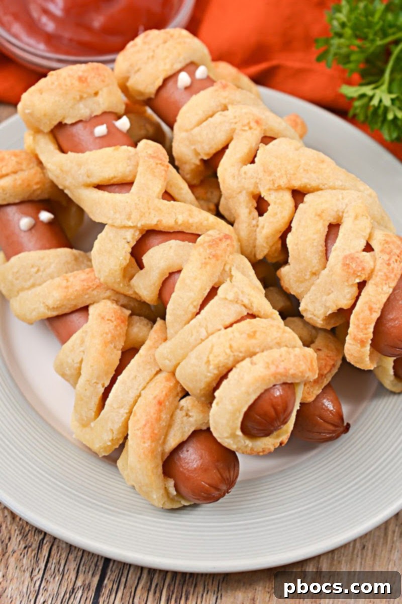 Keto Mummy Dogs for Kids Lunch