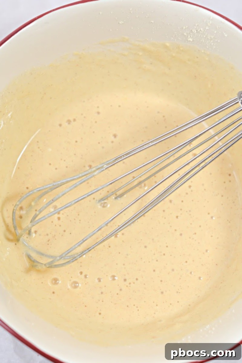 Heating Non-Stick Skillet for Keto Protein Pancakes