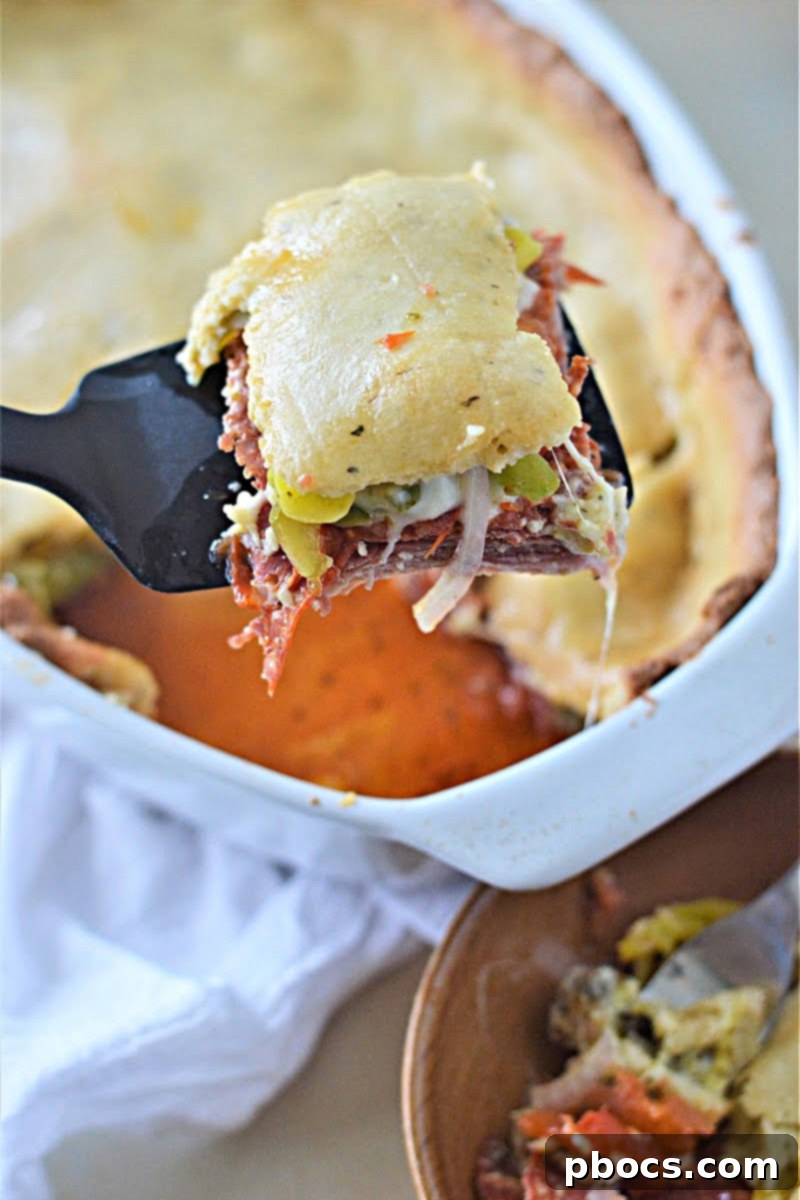 Keto Italian Deli Bake 5 Seasoning the fathead dough with Italian spices