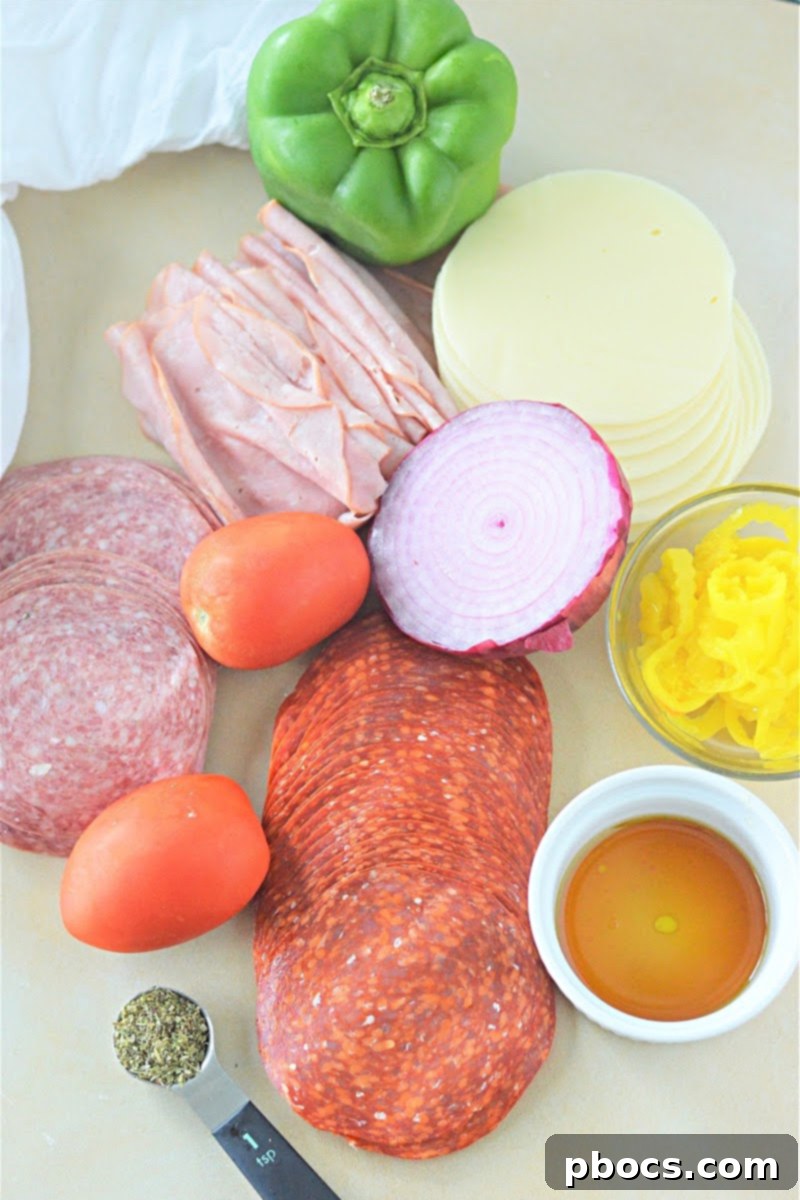 Keto Italian Deli Bake 7 Low-Carb Italian Casserole with various topping options