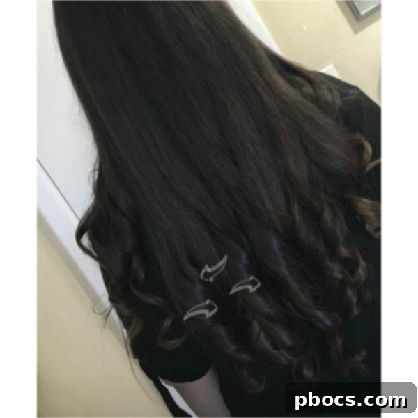 Continuing to Alternate Inward and Outward Curls