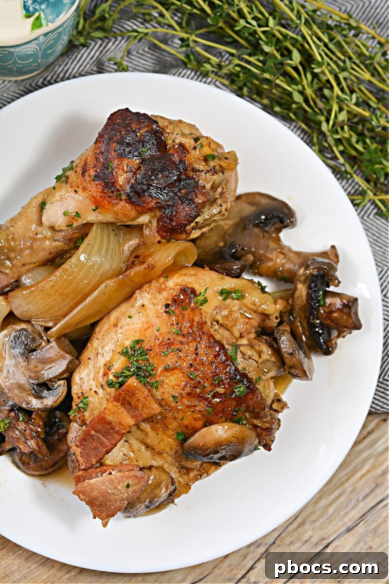 Keto Chicken Coq Au Vin