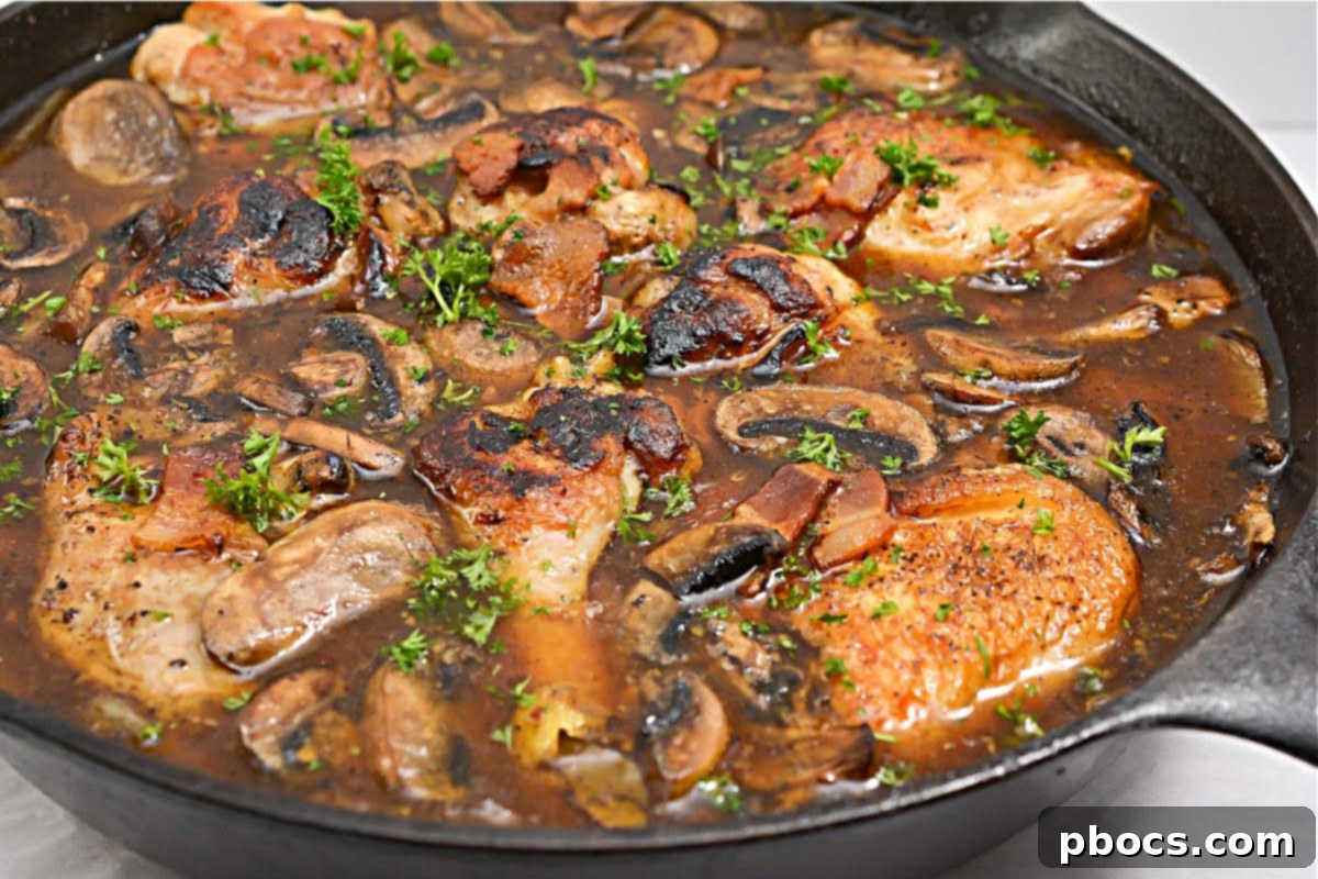 Keto Chicken Coq Au Vin