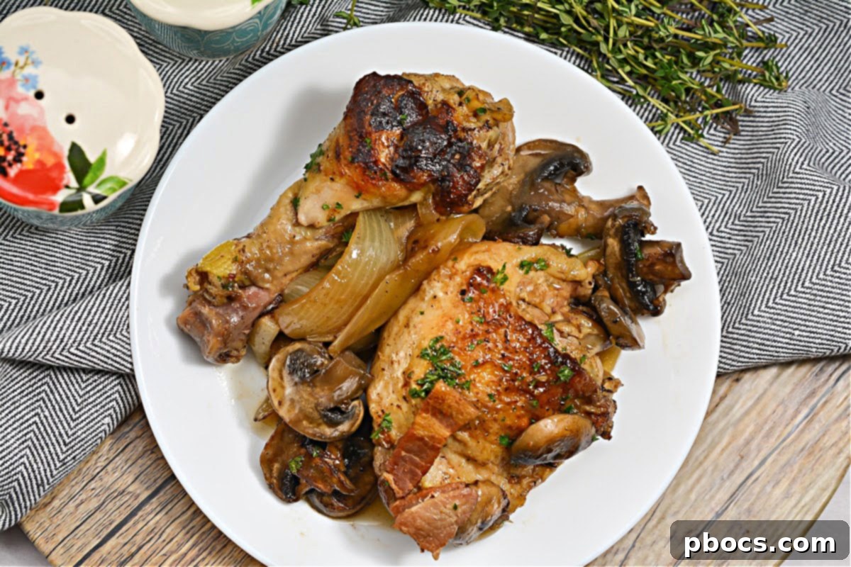 Keto Chicken Coq Au Vin