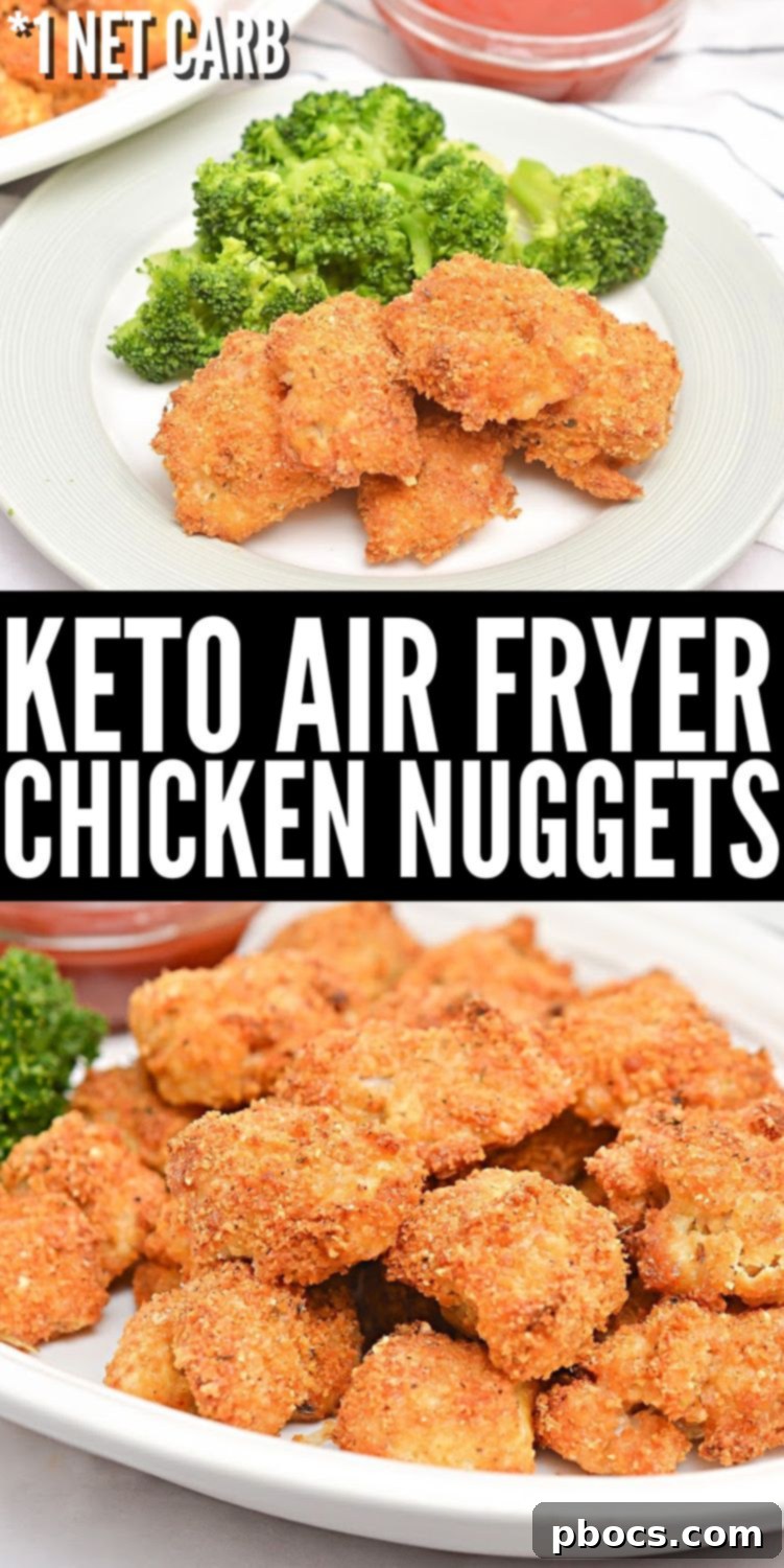Keto Air Fryer Chicken Nuggets