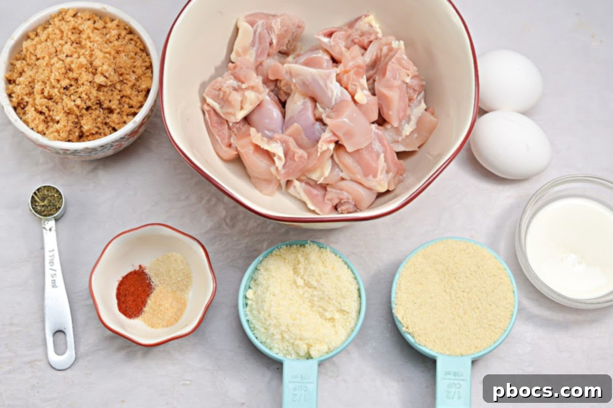 Keto Air Fryer Chicken Nuggets