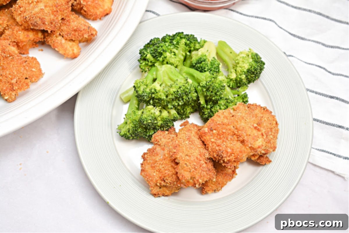 Keto Air Fryer Chicken Nuggets