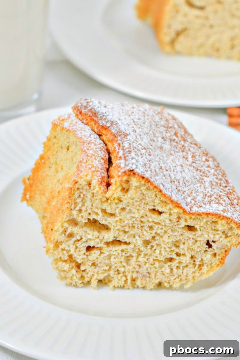 Heavenly Keto Pumpkin Cloud Cake 3 Keto Pumpkin Angel Food Cake