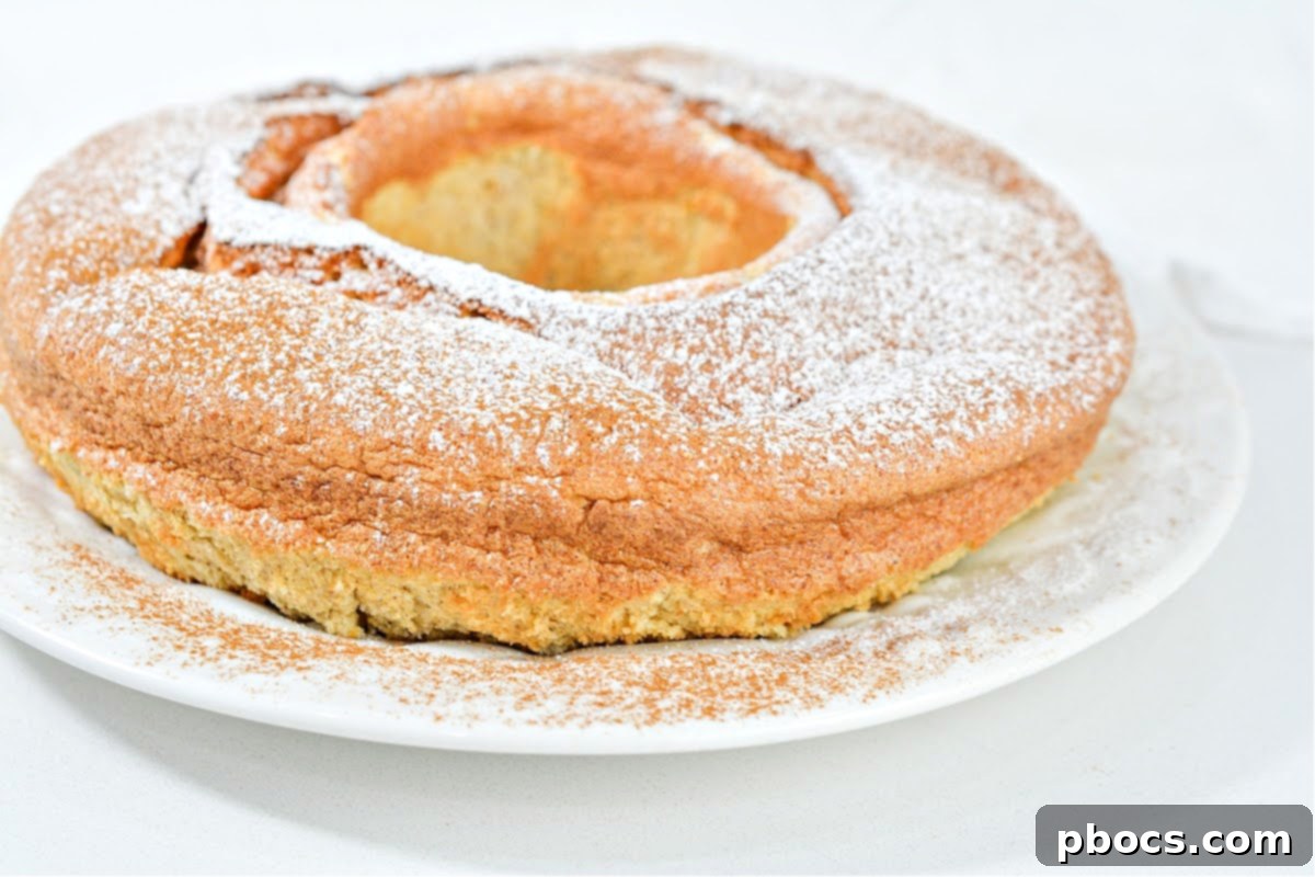 Heavenly Keto Pumpkin Cloud Cake 4 Keto Pumpkin Angel Food Cake