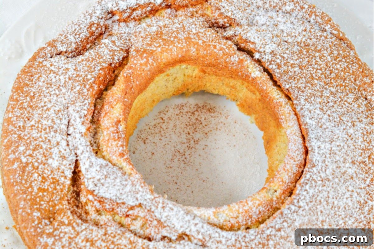 Heavenly Keto Pumpkin Cloud Cake 6 Keto Pumpkin Angel Food Cake