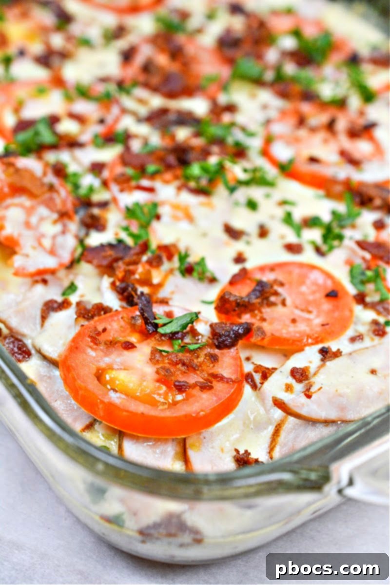 Kentucky Hot Brown Keto Bake 2 Keto Kentucky Hot Brown Casserole: A Low-Carb Southern Comfort Food Reinvented