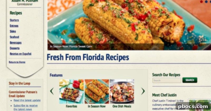 Summer's Bounty: Fresh From Florida Ingredients