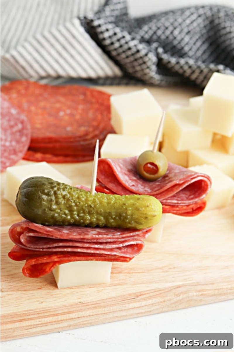 Keto Antipasto Skewers 7 Creative Party Presentation for Low-Carb Antipasto Bites