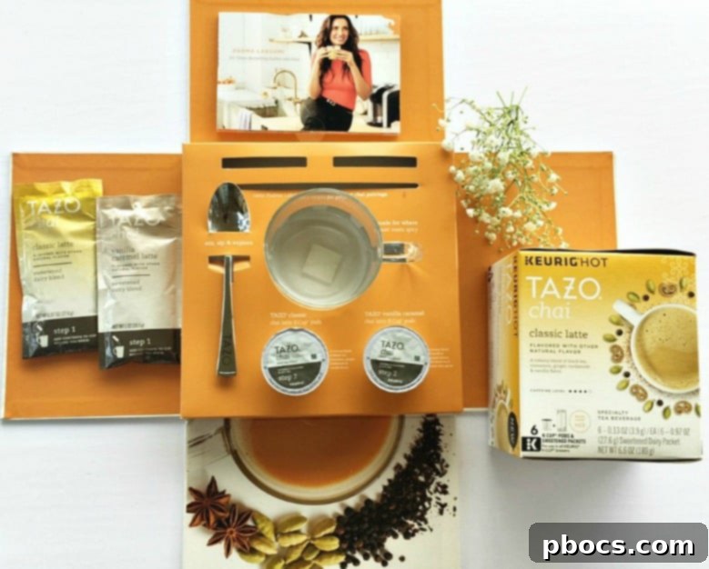 Sweet Meets Spicy With TAZO® Chai Latte