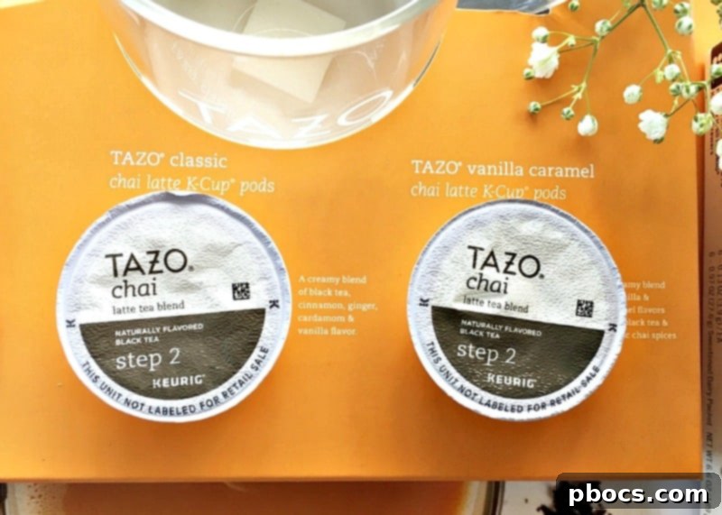 Sweet Meets Spicy With TAZO® Chai Latte
