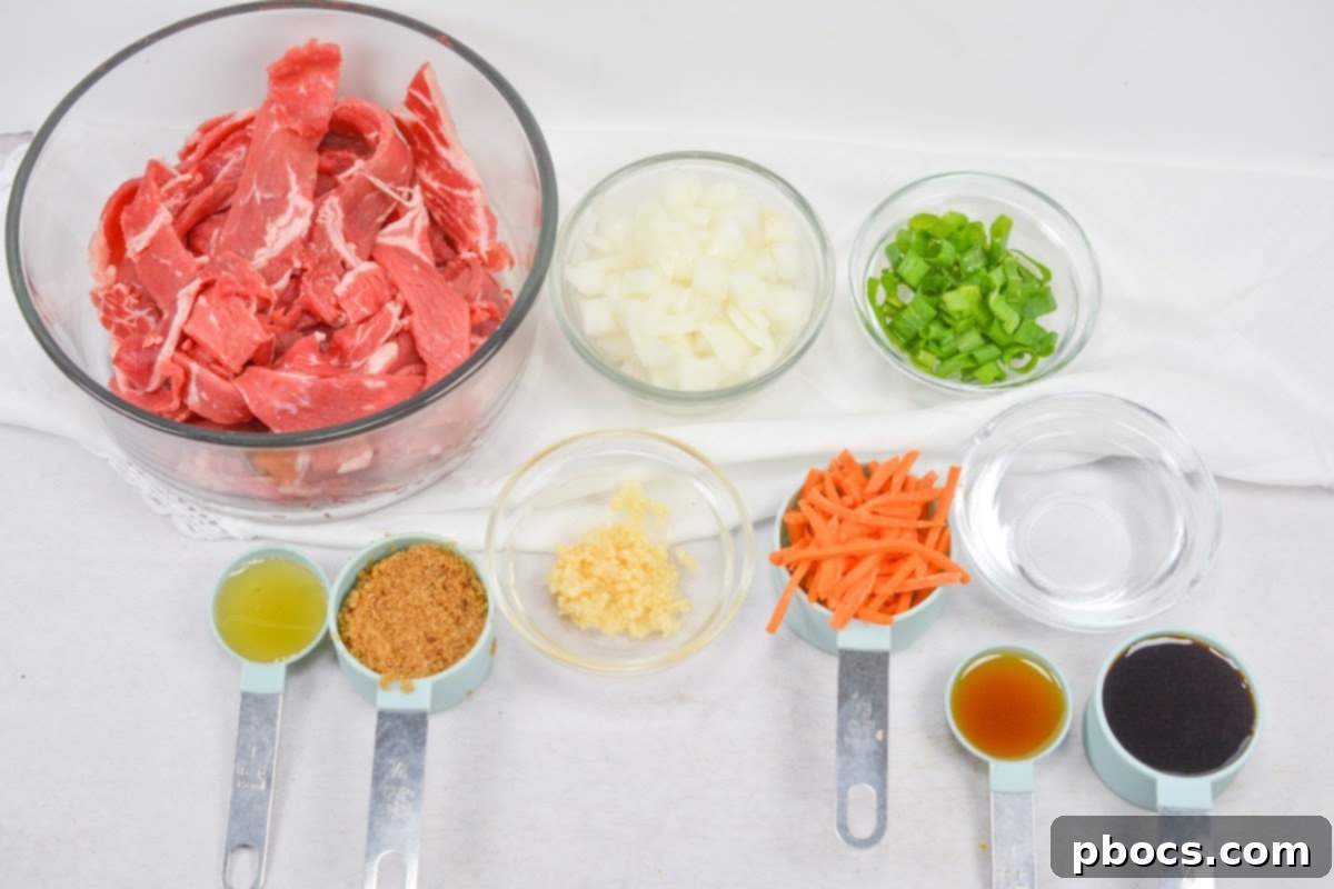 Thinly Sliced Ribeye for Keto Bulgogi