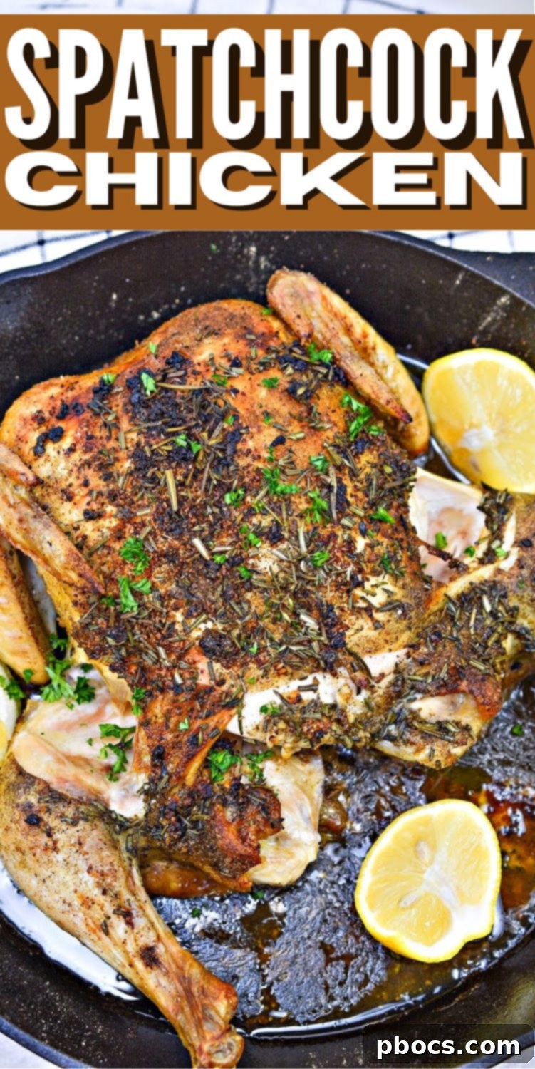 Master Spatchcocking Chicken 9 Pin this Spatchcock Chicken Recipe for later