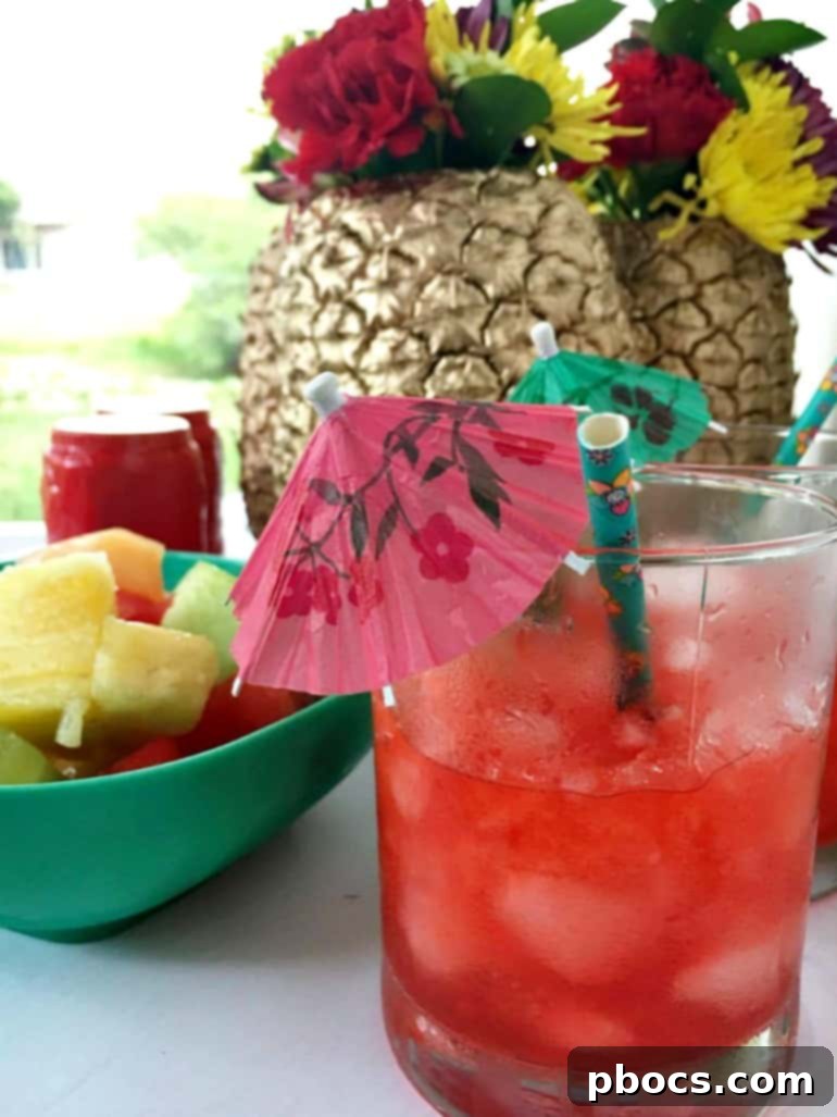 Two elegant DIY pineapple vases with white flowers on a wooden outdoor table.