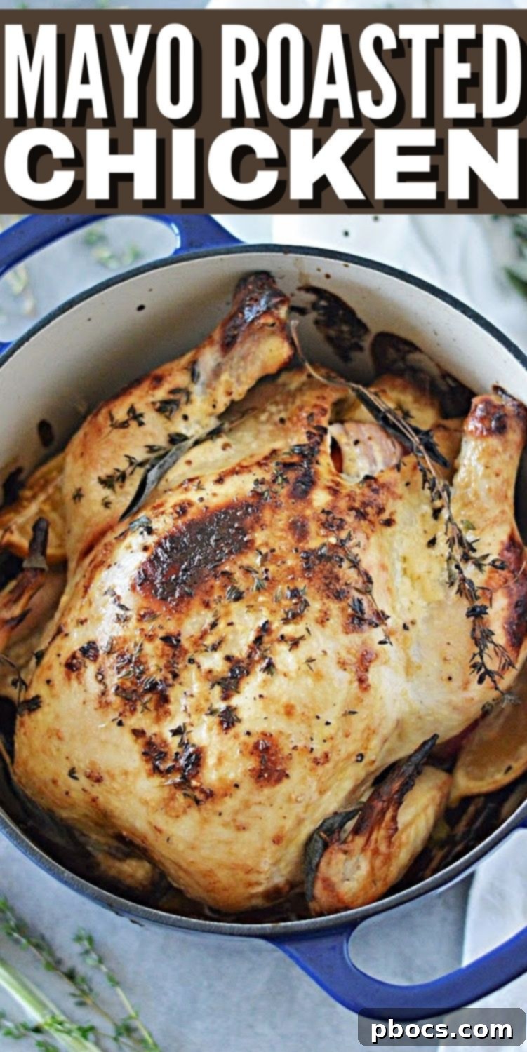 Mayonnaise-Crusted Roast Chicken 16 Mayo Roasted Chicken