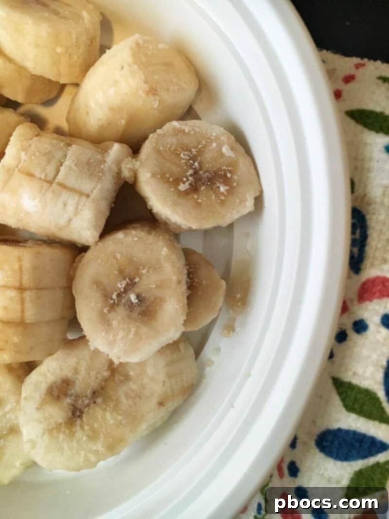 Homemade Banana Ice Cream 4th of July Must Haves Frozen bananas in blender