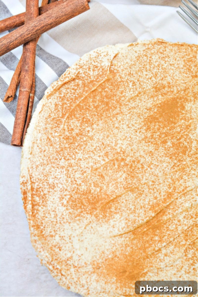 Keto Eggnog Cheesecake - A festive low-carb dessert