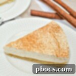 Keto Eggnog Cheesecake