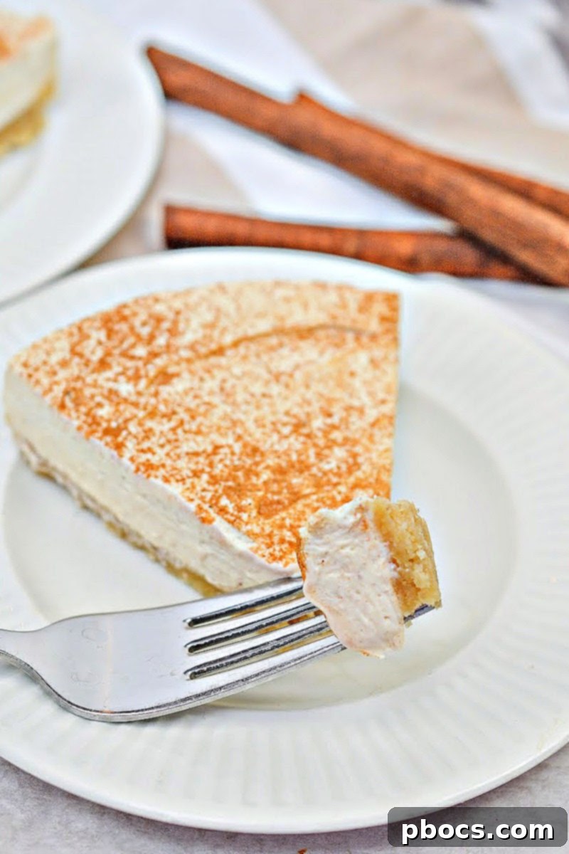 Keto Eggnog Cheesecake with other holiday treats