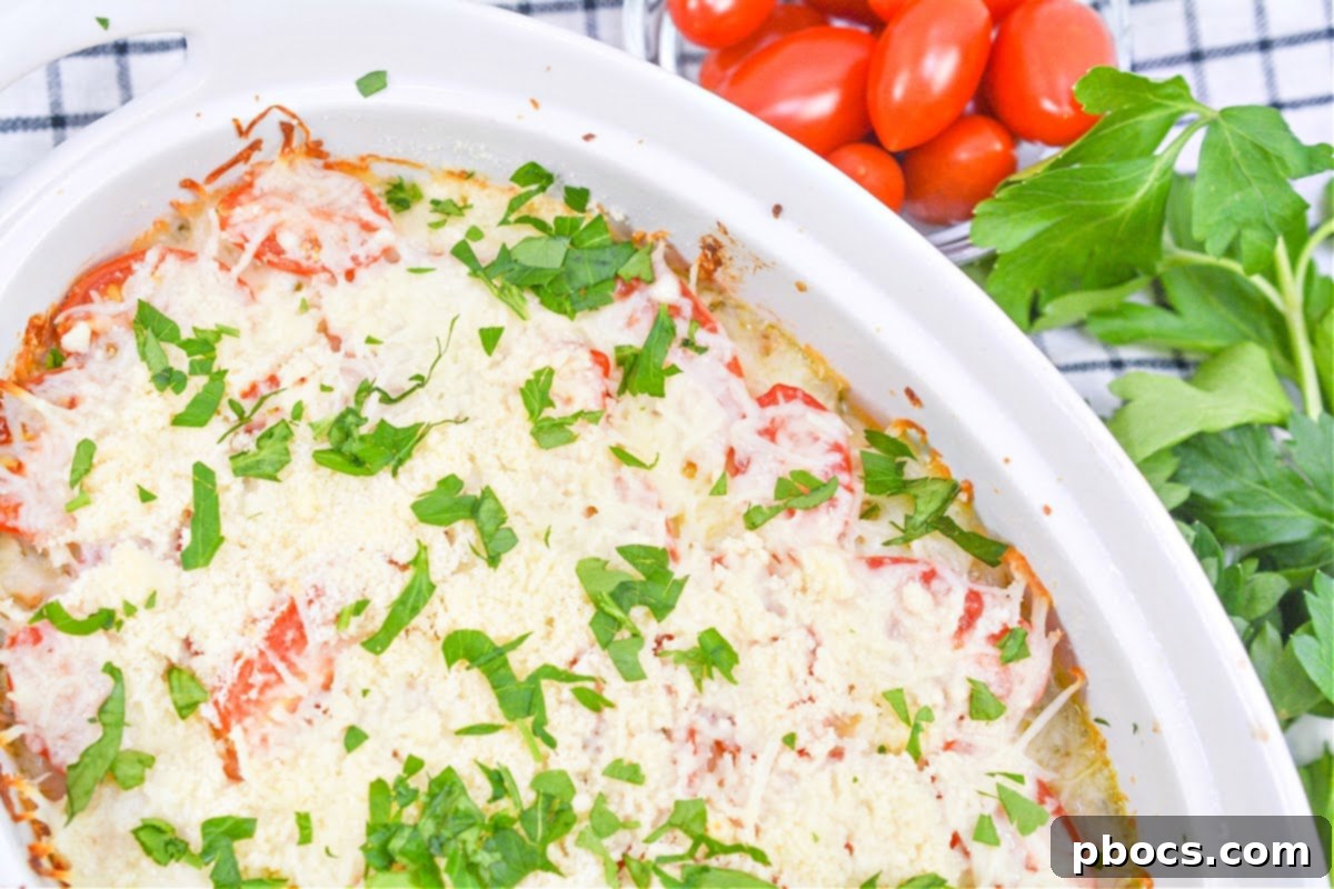 Traditional Caprese Salad Inspiration for Chicken Casserole