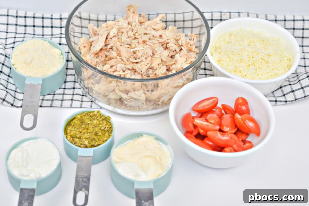 Baked Keto Chicken Caprese Casserole for Meal Prep