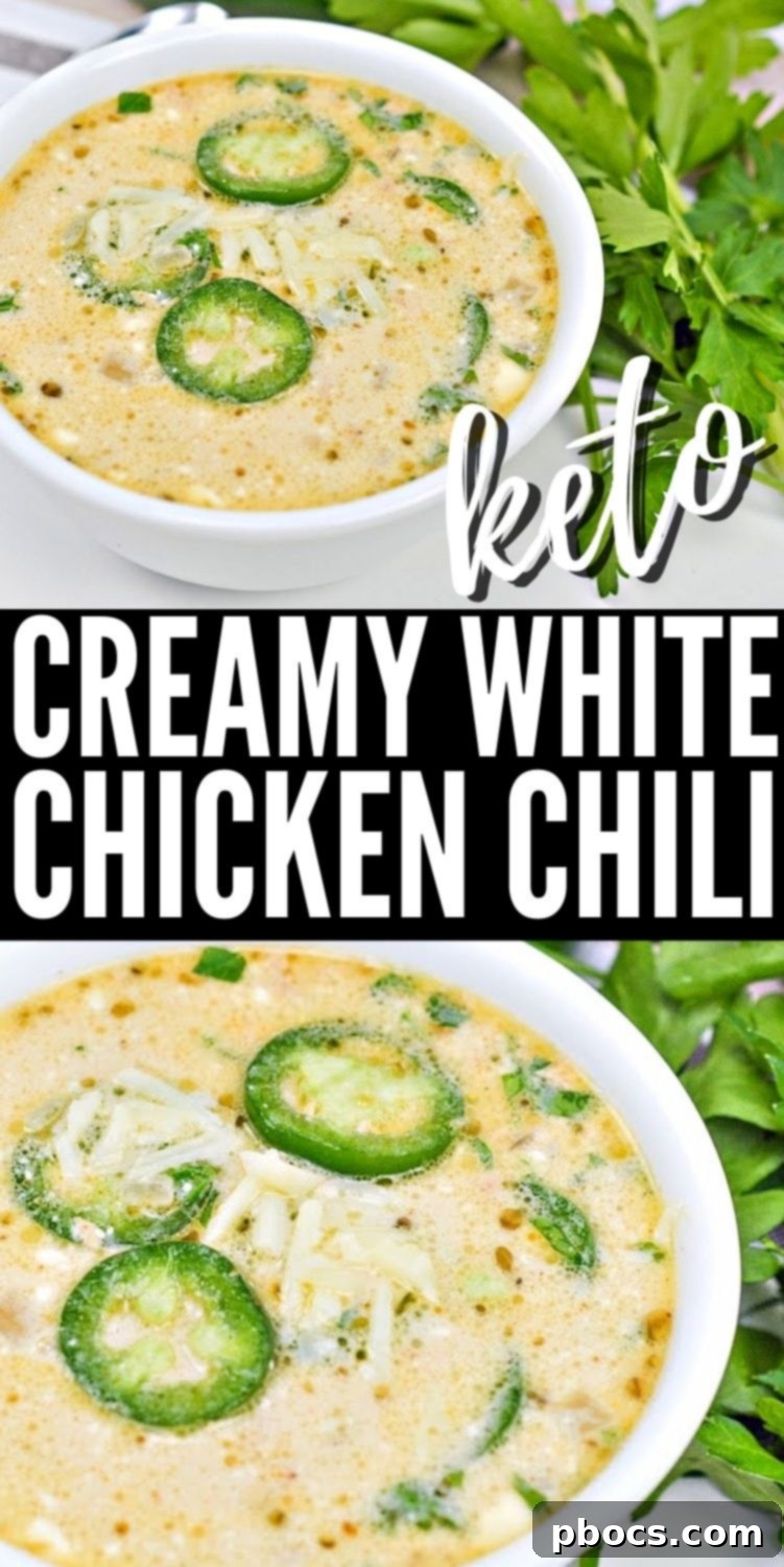 Easy Keto White Chicken Chili 16 Keto White Chili With Canned Chicken