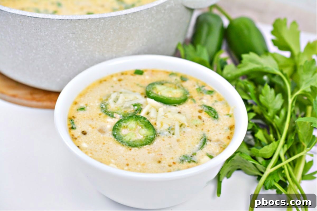 Easy Keto White Chicken Chili 3 Keto White Chili With Canned Chicken