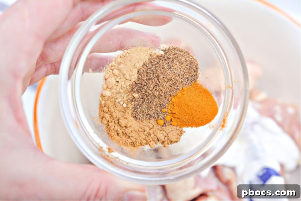 Marinating Keto Chicken Tikka Masala