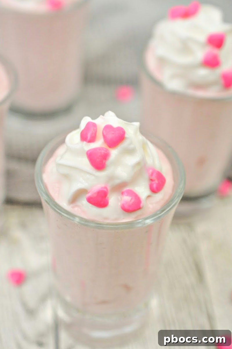 Keto Valentine's Day Shooters