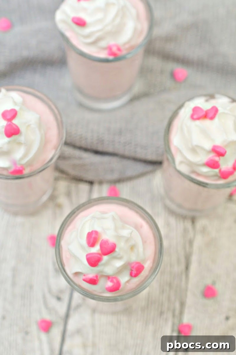 Keto Valentine's Day Shooters - Perfect for parties
